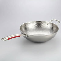 IRONWAVE – Premium Titanium Wok with Curved Base for Induction Cooking 0