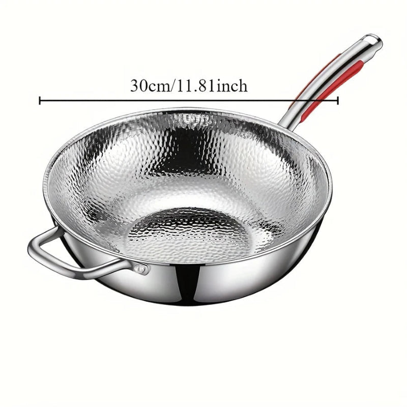 IRONWAVE – Premium Titanium Wok with Curved Base for Induction Cooking 7