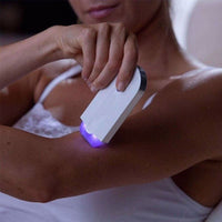 Instant Hair Eraser - Cordless Pain-Free Hair Removal Device with Rechargeable Battery and Interchangeable Heads 3