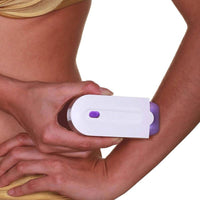 Instant Hair Eraser - Cordless Pain-Free Hair Removal Device with Rechargeable Battery and Interchangeable Heads 5