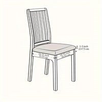 JACQURENEW – Stretch Fit Covers for Instant Chair Upgrade 8