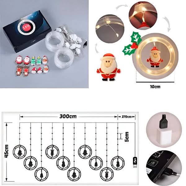 MERRYAURA – LED Christmas Lights for Warm Seasonal Decor
