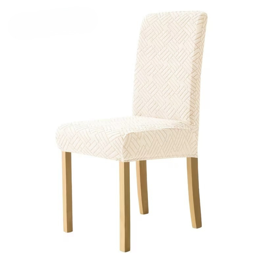 Jacquard Elastic Dining Chair Covers - Stylish Protection for Dining Room Furniture 0