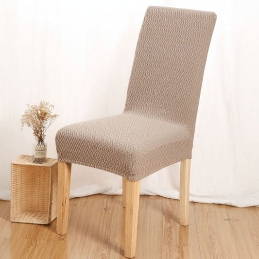 Jacquard Elastic Dining Chair Covers - Stylish Protection for Dining Room Furniture 1