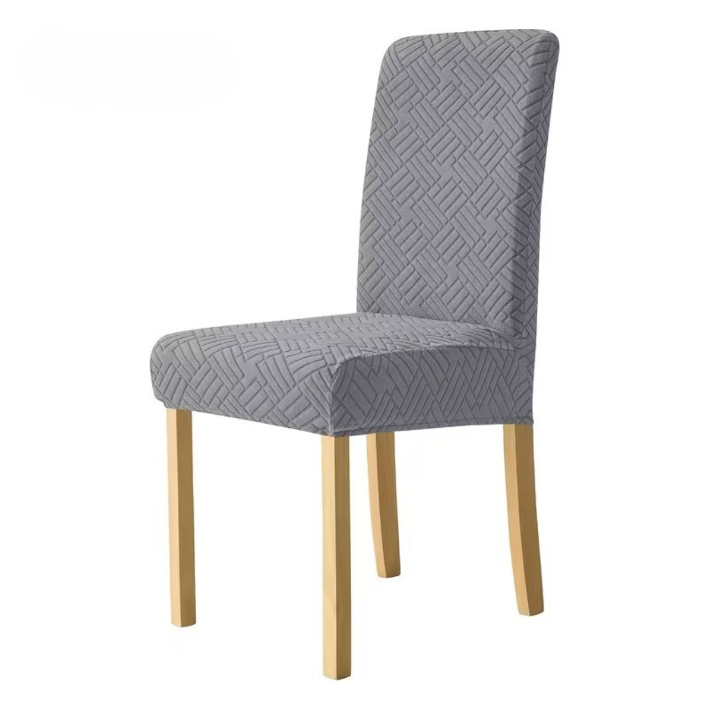 Jacquard Elastic Dining Chair Covers - Stylish Protection for Dining Room Furniture 11