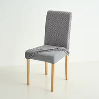 Jacquard Elastic Dining Chair Covers - Stylish Protection for Dining Room Furniture 5