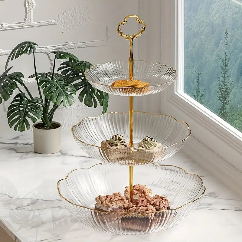 KITCHENTIER - Modern 3-Tier Fruit Rack for Stylish Kitchen Storage 6