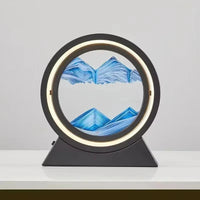 Kinetic Sand Art Table Lamp - Unique Bedside Lamp for Relaxation & Decor 13