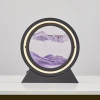 Kinetic Sand Art Table Lamp - Unique Bedside Lamp for Relaxation & Decor 15