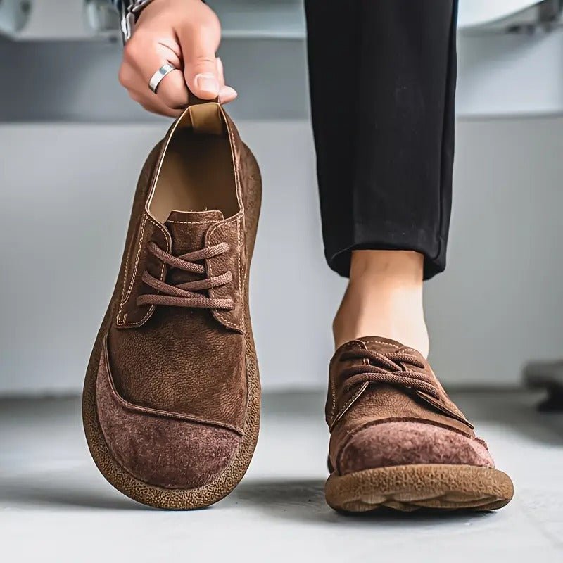 LEATHERON - Orthopedic Genuine Cowhide Leather Shoes for All-Day Comfort 0