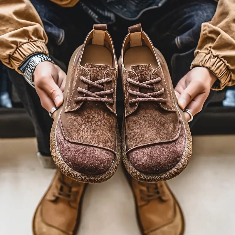 LEATHERON - Orthopedic Genuine Cowhide Leather Shoes for All-Day Comfort 5
