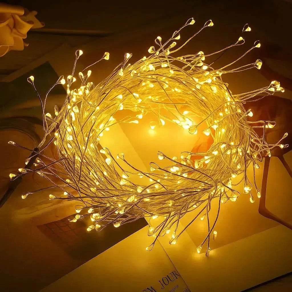 SPARKELVIA – Fine LED-lyskæder til en charmerende aftenstemning