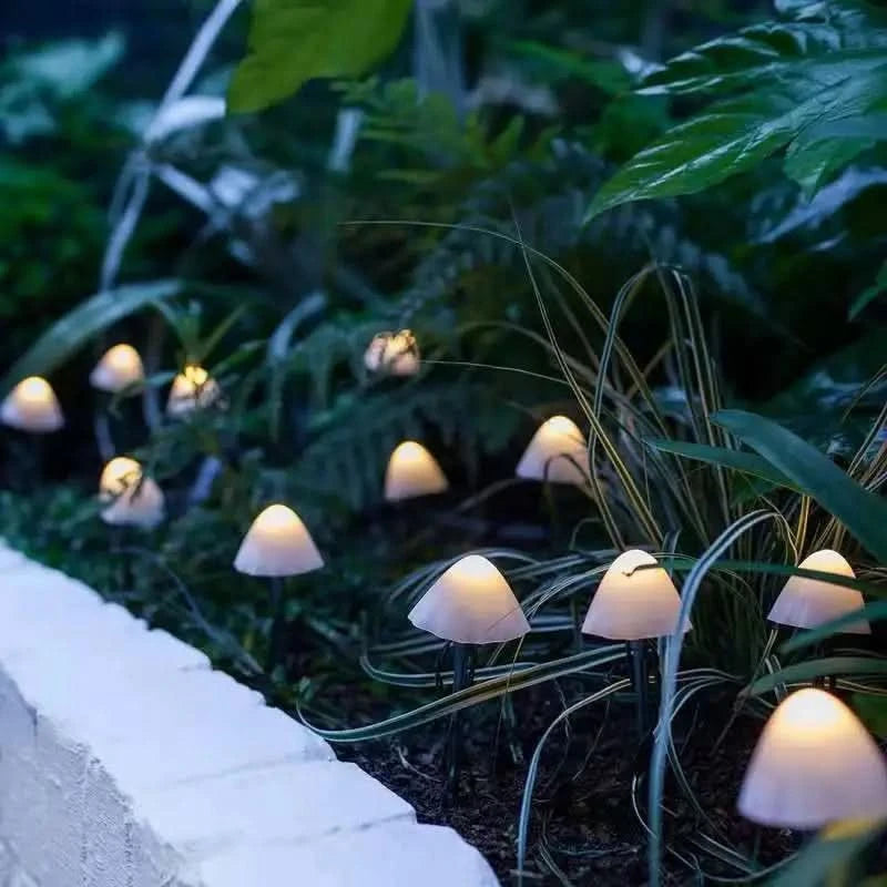 FORESTSPARK – Mushroom String Lights for Enchanting Outdoor Ambience