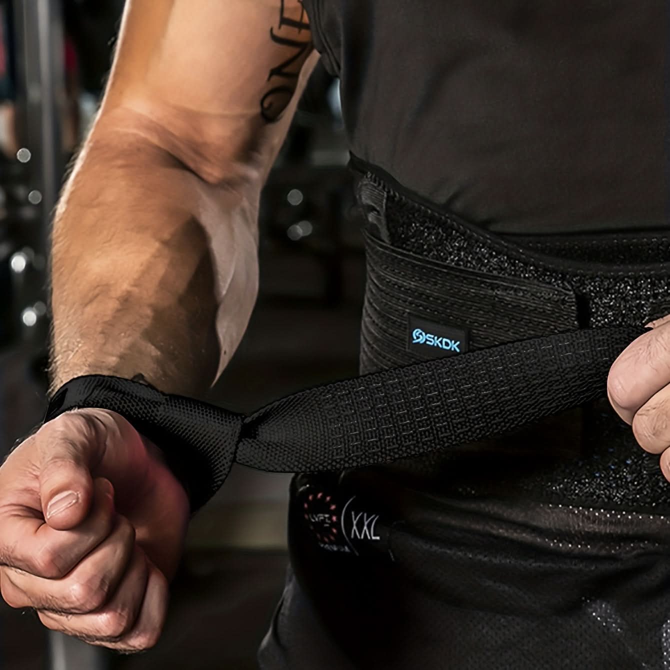 LIFTSTRONG - Weightlifting Wrist Straps for Enhanced Grip & Support 7