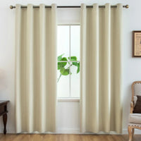 LUXEDRAPE - 100% Blackout Curtains with Coated Lining for Total Comfort 1