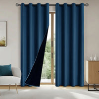 LUXEDRAPE - 100% Blackout Curtains with Coated Lining for Total Comfort