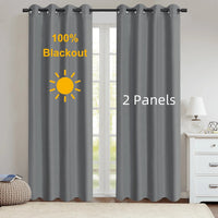 LUXEDRAPE - 100% Blackout Curtains with Coated Lining for Total Comfort 9