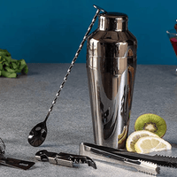 LUXMIX BARSET - 10-piece stainless steel cocktail set for stylish drinks 4