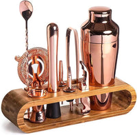 LUXMIX BARSET - 10-piece stainless steel cocktail set for stylish drinks 8