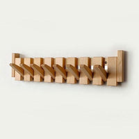 Luxora - Handmade Wooden Coat Rack with Magnetic Hooks 6