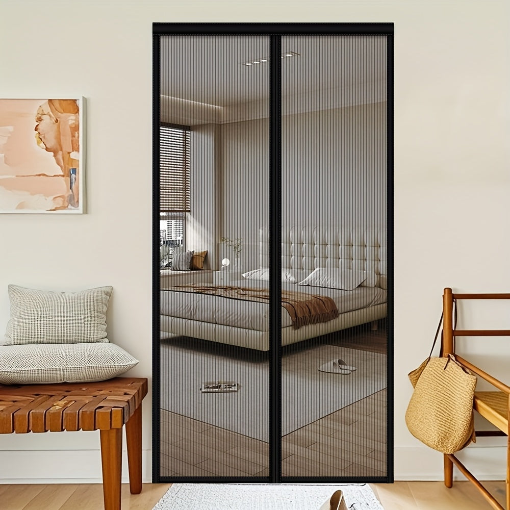 MAGNAMESH - Magnetic Mosquito Screen Curtain for Easy Insect Protection 1