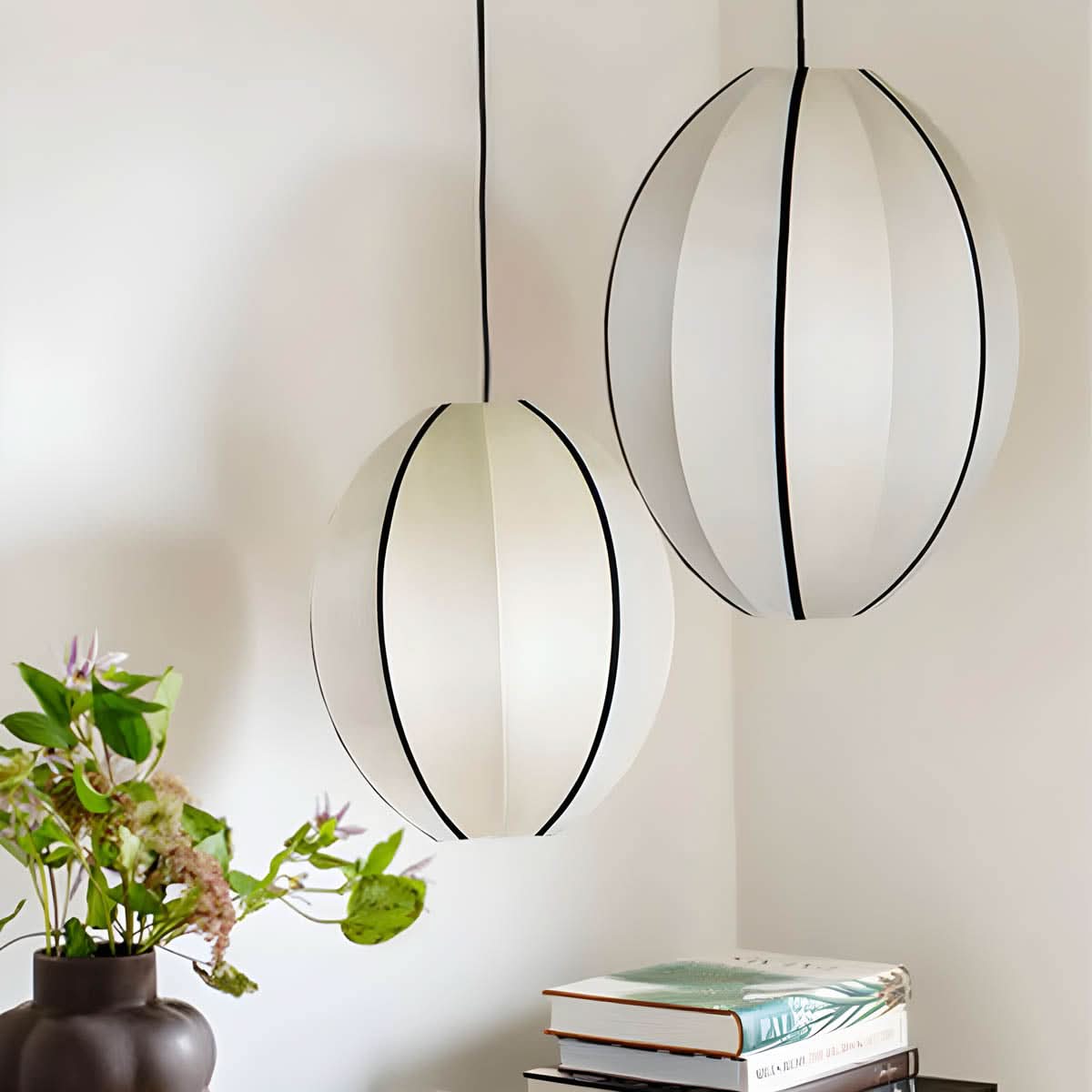 SATELLE – Lantern Pendant Light for Refined Interior Ambiance