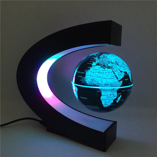 Magnetic Levitating Globe Lamp - Unique Floating LED Light Fixture for Home & Office 0