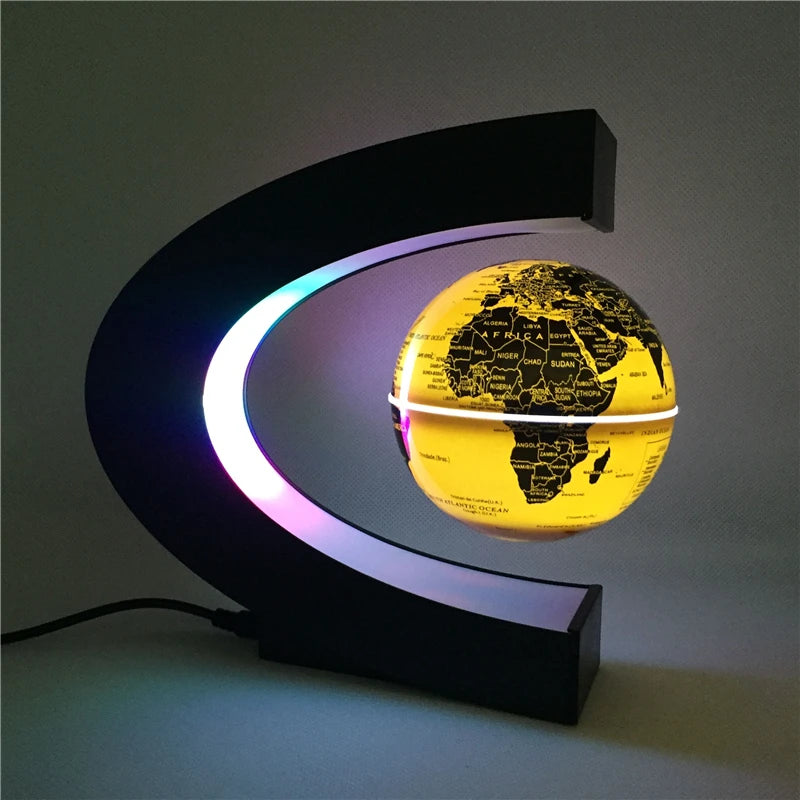 Magnetic Levitating Globe Lamp - Unique Floating LED Light Fixture for Home & Office 2