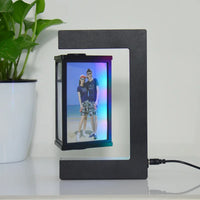Magnetic Levitating Photo Frame with LED Night Light - Unique Home Decor 1
