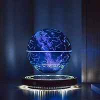 Magnetic Levitation Globe Lamp - LED Floating Globe Light Fixture with Rotating Design 4