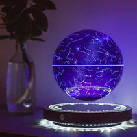 Magnetic Levitation Globe Lamp - LED Floating Globe Light Fixture with Rotating Design 6
