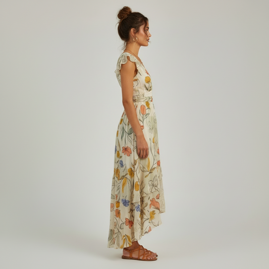 Calanthe | Women’s Structured Bodice Summer Dress