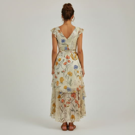 Calanthe | Women’s Structured Bodice Summer Dress