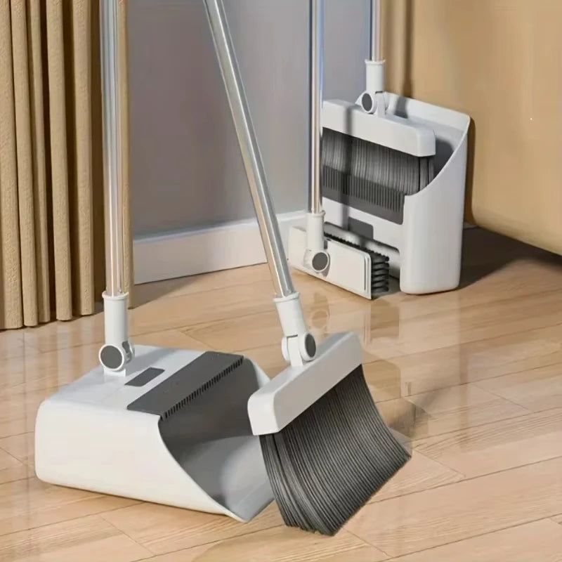 SWEEPVEX – Long Handle Broom, Dustpan & Brush Cleaning Set