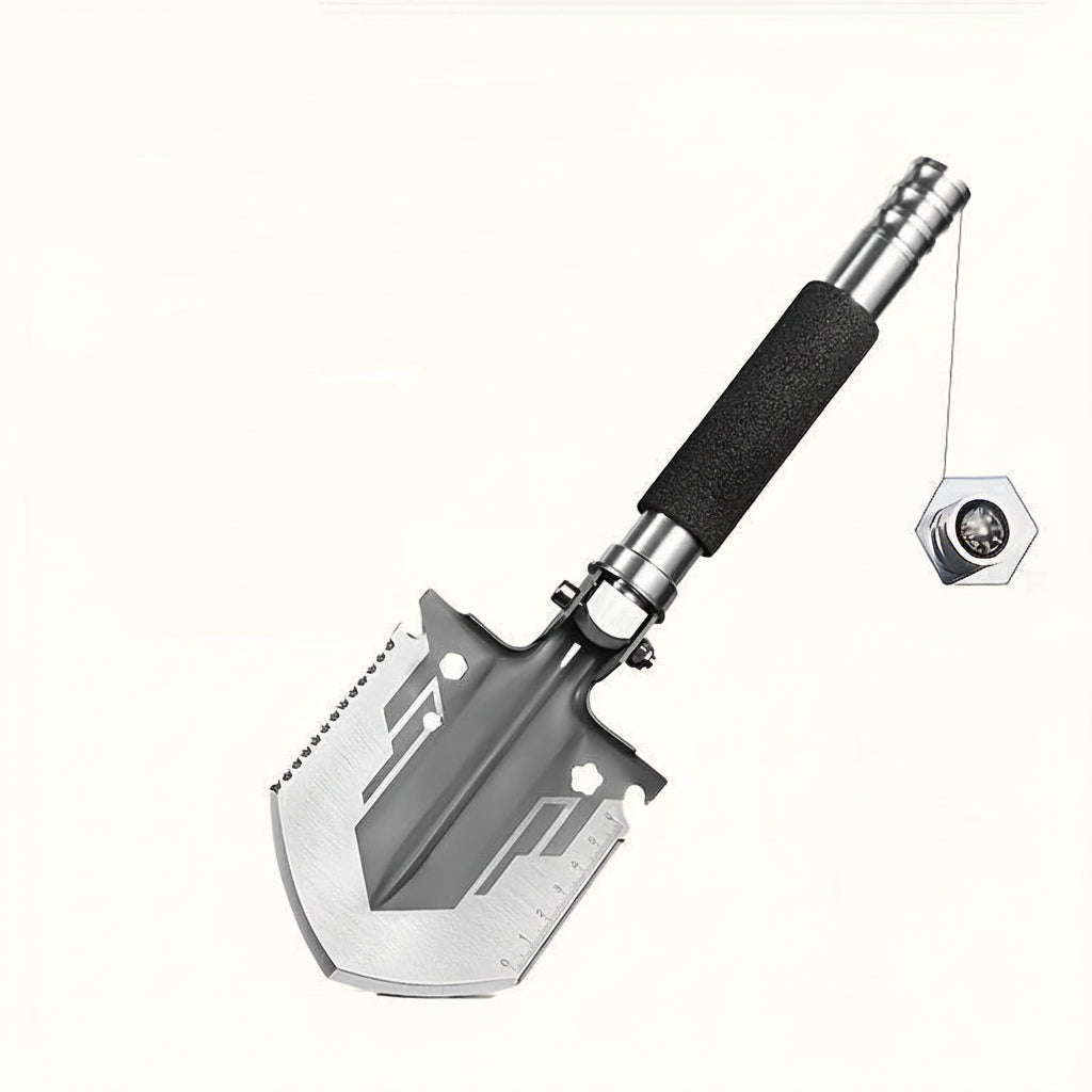 TERRABLADE - Compact folding shovel designed for reliable outdoor and emergency use.