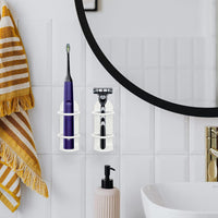 STEELMOUNT – Space-Saving Steel Holder for Organized Bathroom Storage