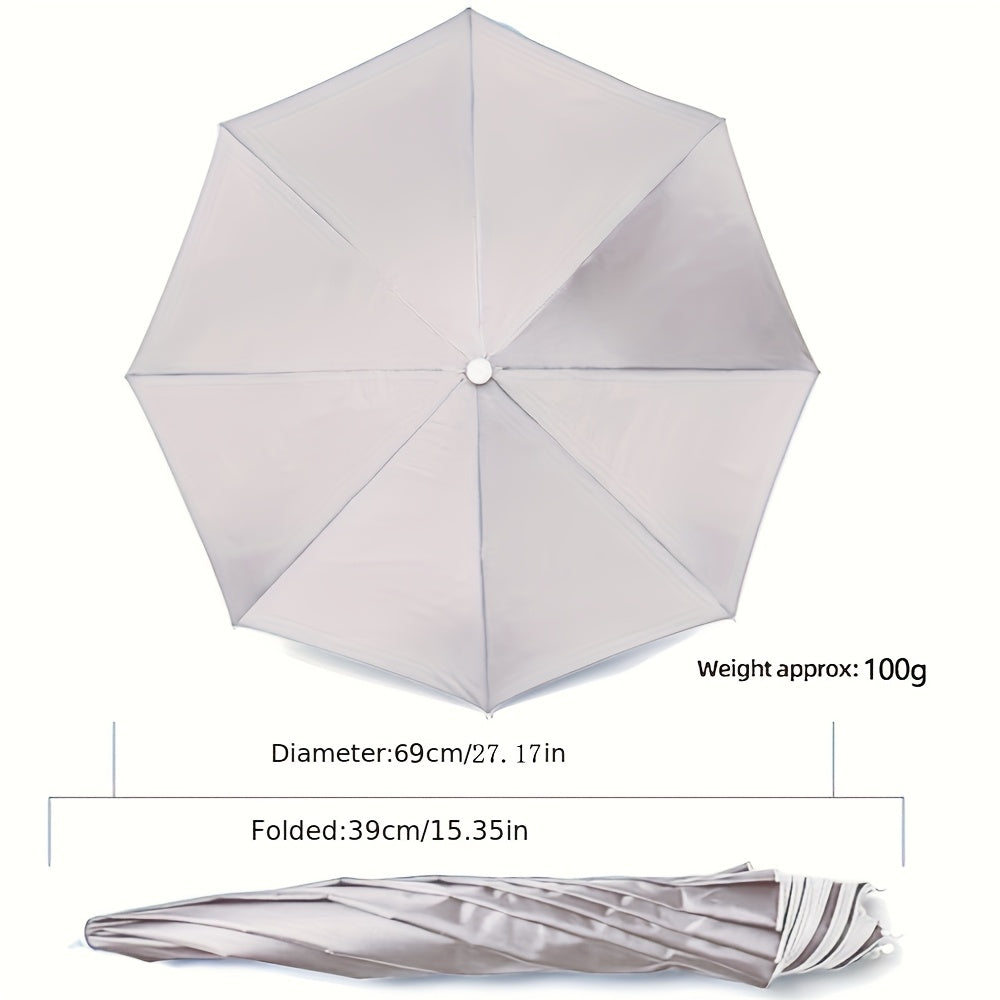 SKYSHADE - Letvægts hætteparaply designet til udendørs solbeskyttelse.