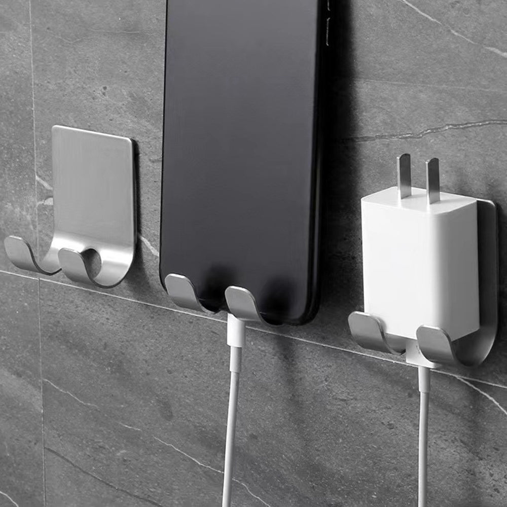 RAZORIX – Punch-Free Razor Holder with Space Aluminum Design for Organized Bathroom Storage