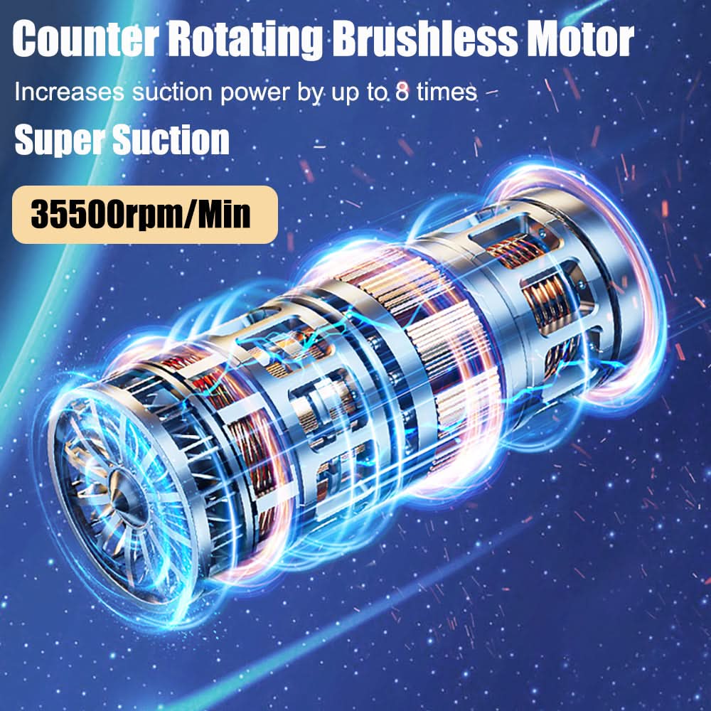 POWERCLEAN – Cordless Handheld Vacuum with Powerful Suction