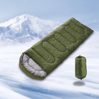 TREKREST – Warm Envelope Sleeping Bag for Camping & Outdoor Adventures