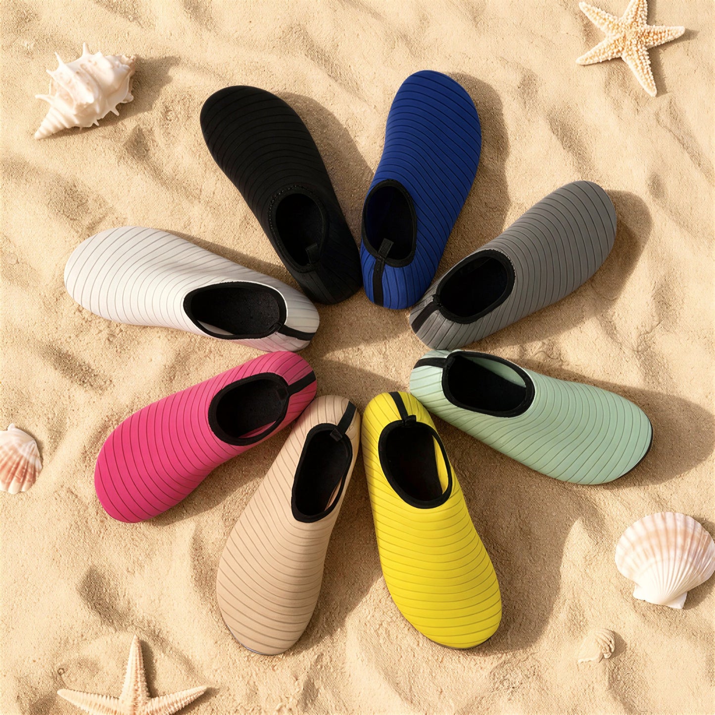 AQUAFLOW – Quick-Dry Water Shoes with Non-Slip Sole for Beach & Swimming