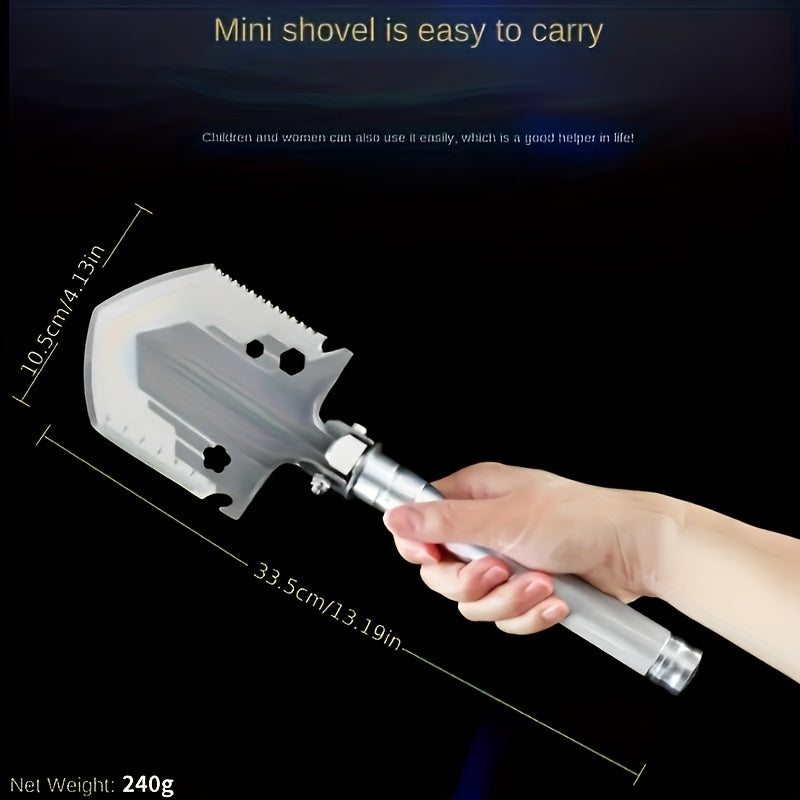 TERRABLADE - Compact folding shovel designed for reliable outdoor and emergency use.