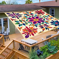 SOLARA - Stylish outdoor canopy designed for comfortable shaded relaxation anywhere.