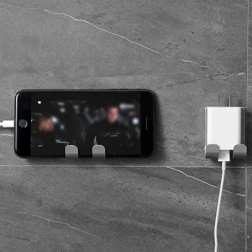 RAZORIX – Punch-Free Razor Holder with Space Aluminum Design for Organized Bathroom Storage