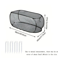 GROWSAFE - Cubierta protectora de malla para invernadero diseñada para proteger plantas naturalmente al aire libre.