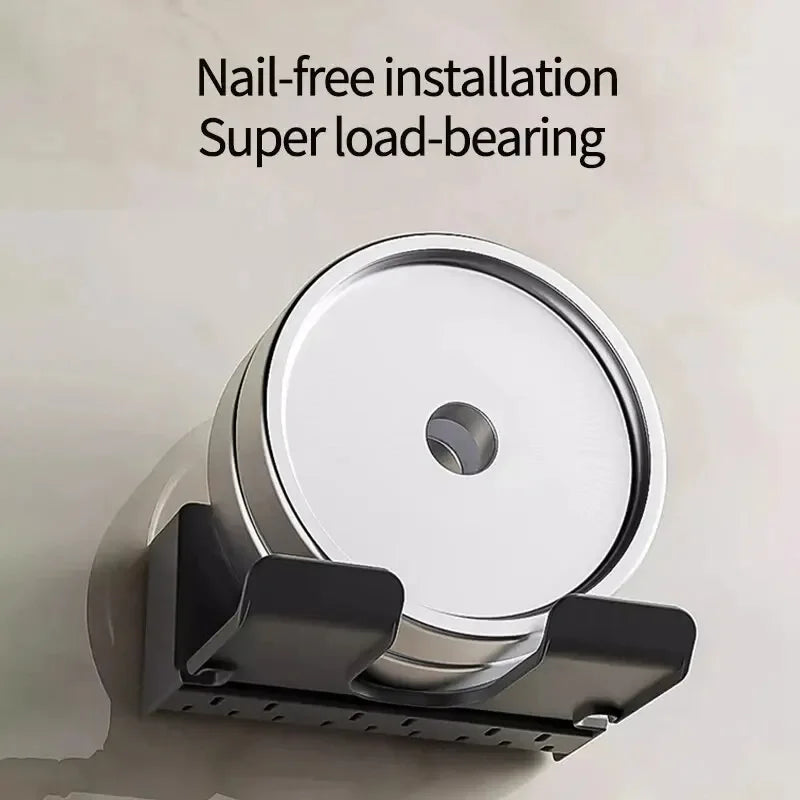 DRYVAULT – Compact Wall Holder for Organized Hair Dryer Storage