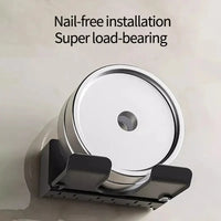 DRYVAULT – Compact Wall Holder for Organized Hair Dryer Storage