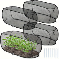 GROWSAFE - Cubierta protectora de malla para invernadero diseñada para proteger plantas naturalmente al aire libre.