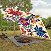 SOLARA - Stylish outdoor canopy designed for comfortable shaded relaxation anywhere.