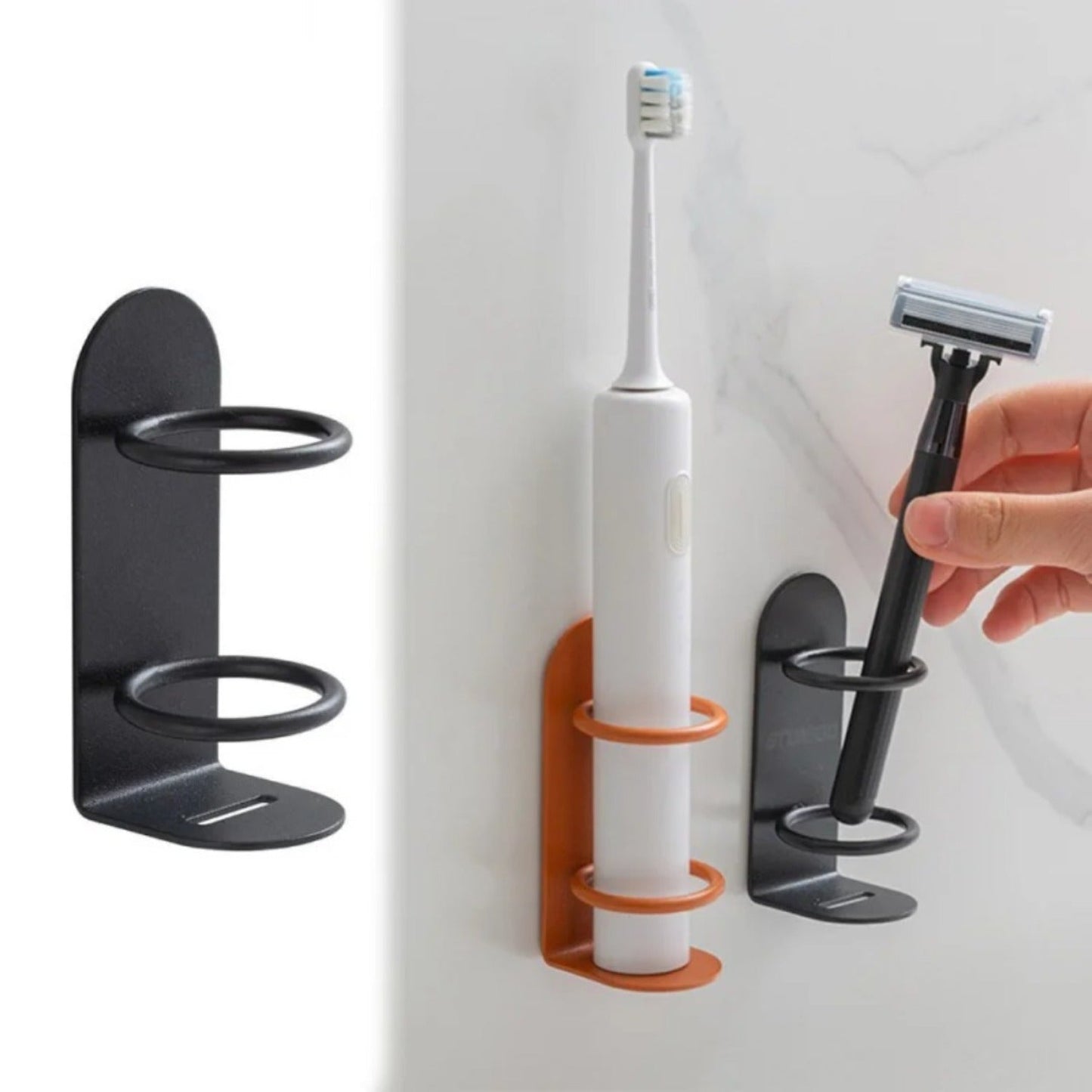 STEELMOUNT – Space-Saving Steel Holder for Organized Bathroom Storage